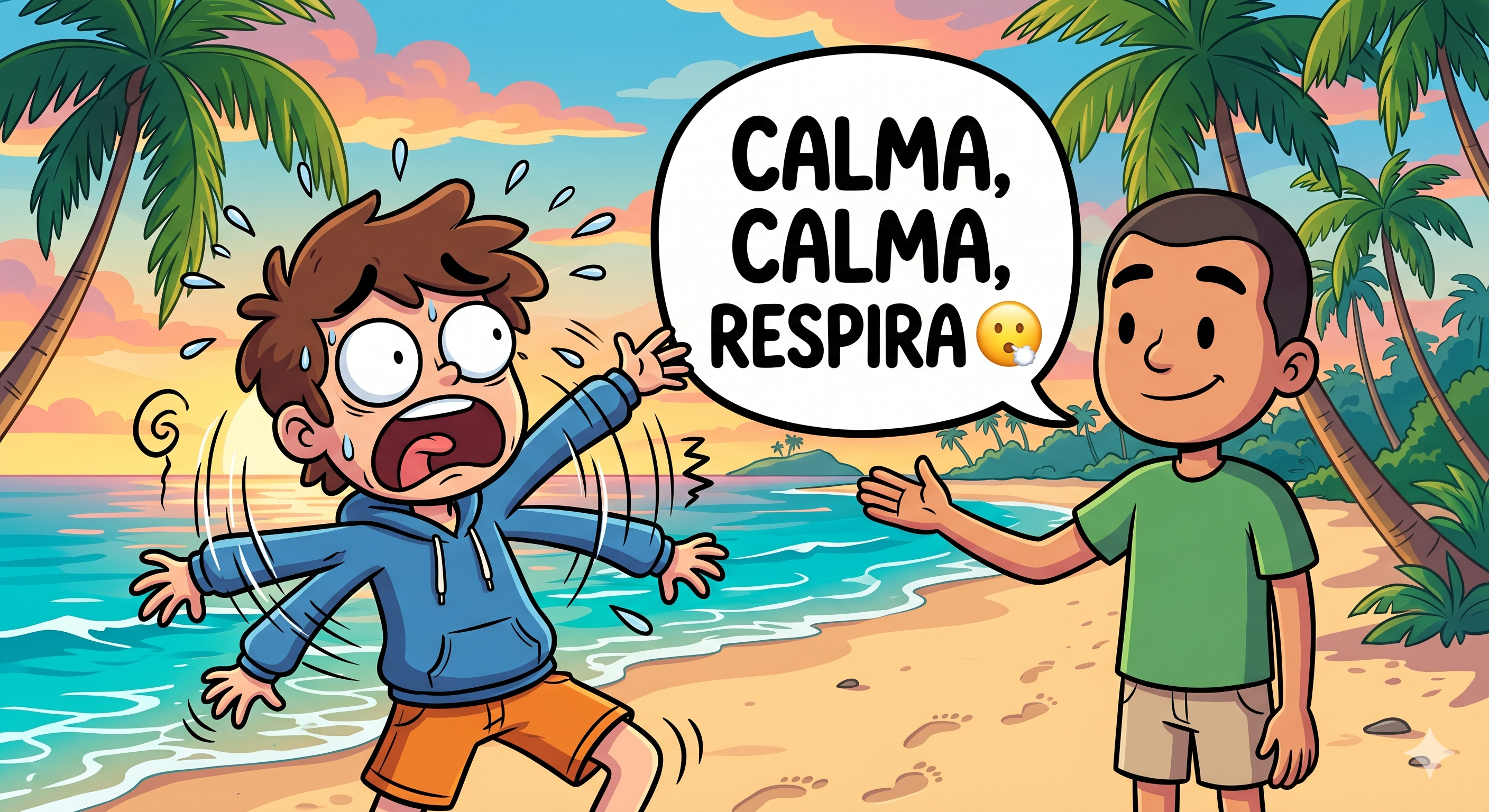 Meme: calma, calma, respira — quando lê que não vai sair empregado do curso